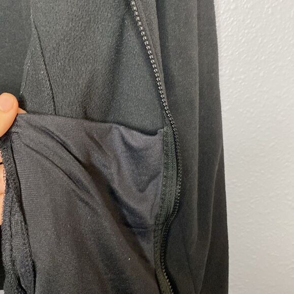Columbia Black Full Zip Collared Fleece Size Small - Picture 10 of 12